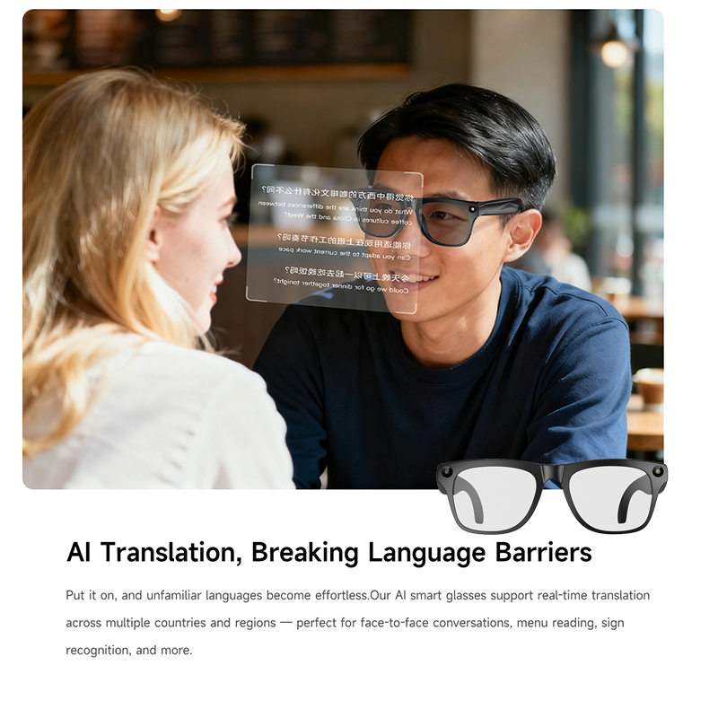 Lunettes intelligentes de trad - Smart Glasses Ar avis et prix
