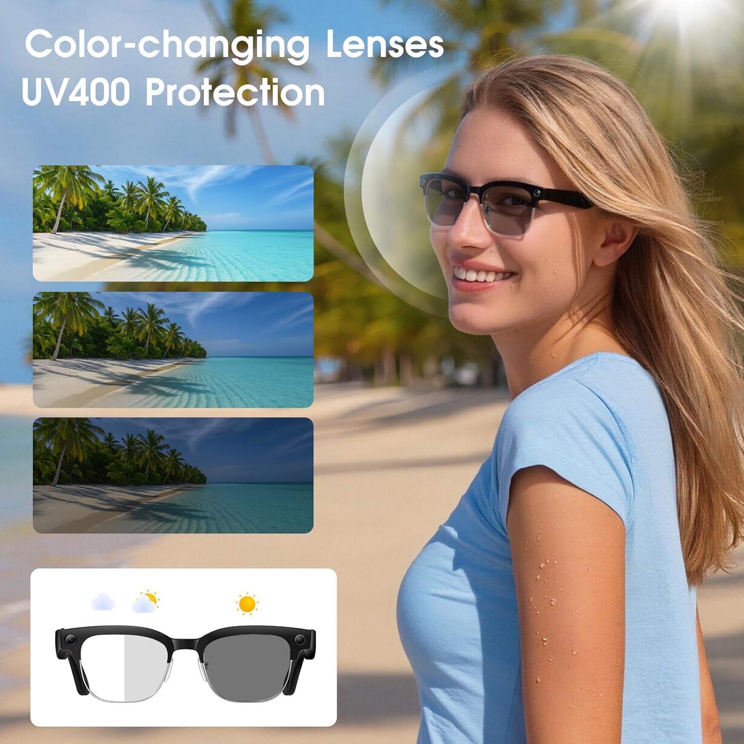 Nouvelles Lunettes Intelligent - Smart Glasses Ar avis et prix