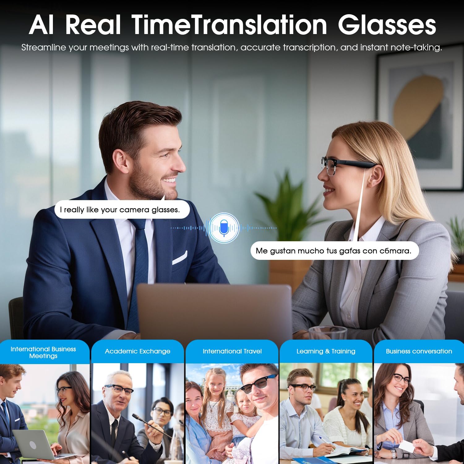 Nouvelles Lunettes Intelligent - Smart Glasses Ar avis et prix